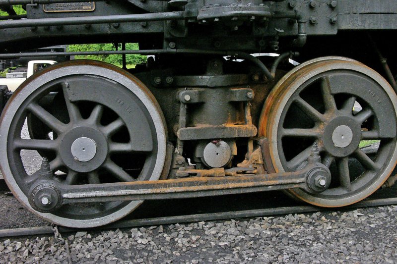 Detail of the Climax undergoing redstoration.